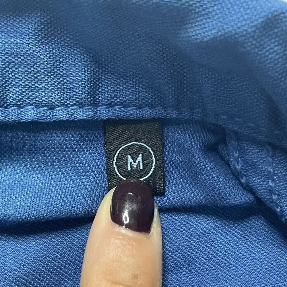 Monfrère Dean Denim Jean Jacket Women Size M Indigo‎ Blue Dipped Dye Unisex
